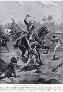 Lt Roberts remportant sa VC janvier 1858 - Henry A. Payne